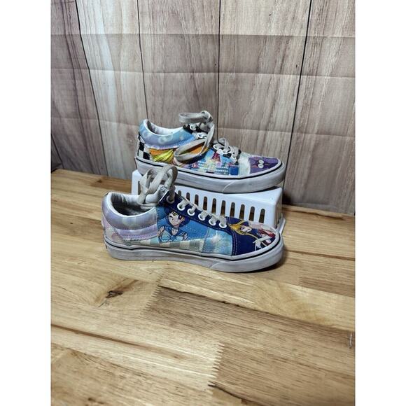 Sailor Moon x VANS OLD SKOOL PATCHWORK Pretty Guardian US W 5 - Picture 6 of 13